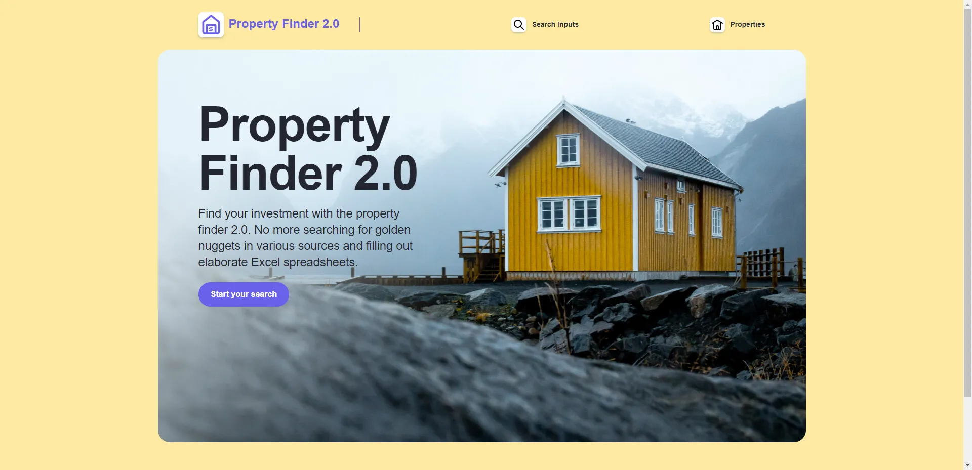 Property Finder Desktop
