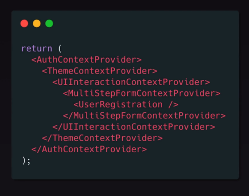 nested providers