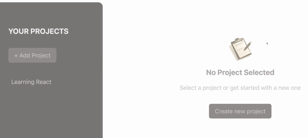 Project Management neues Projekt